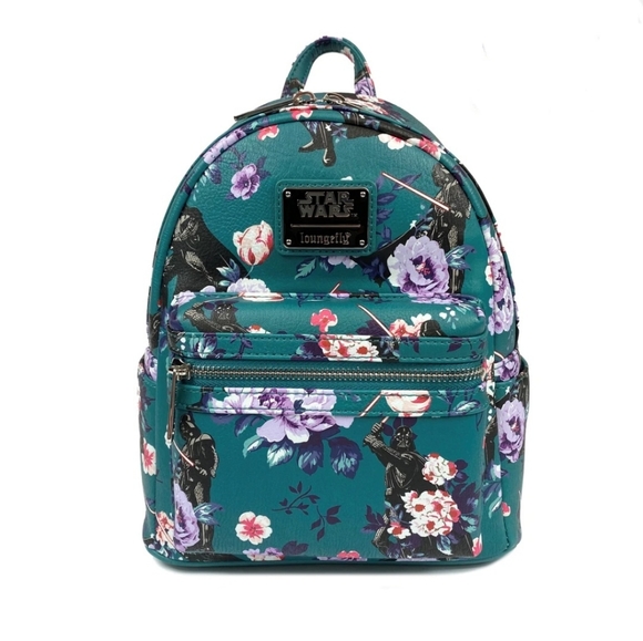 Loungefly Handbags - Loungefly Star Wars Darth Vader Floral Backpack